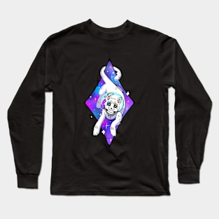 Space Cat! (White) Long Sleeve T-Shirt